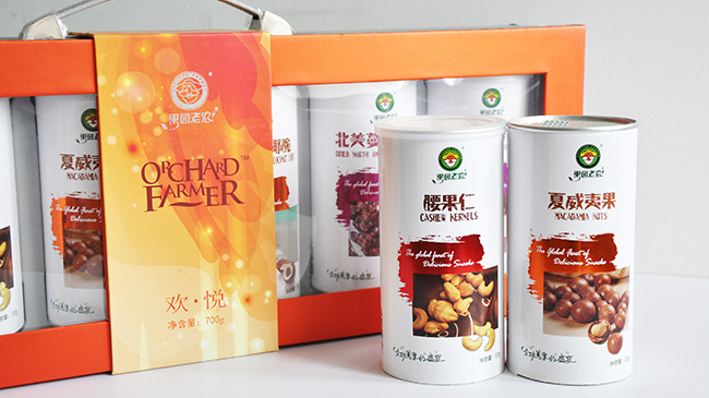 儲(chǔ)存干果沒有比干果紙罐包裝更適合的了！